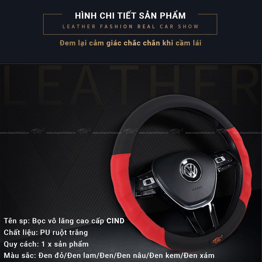 Bọc Vô Lăng CIND S048 Các Loại Xe