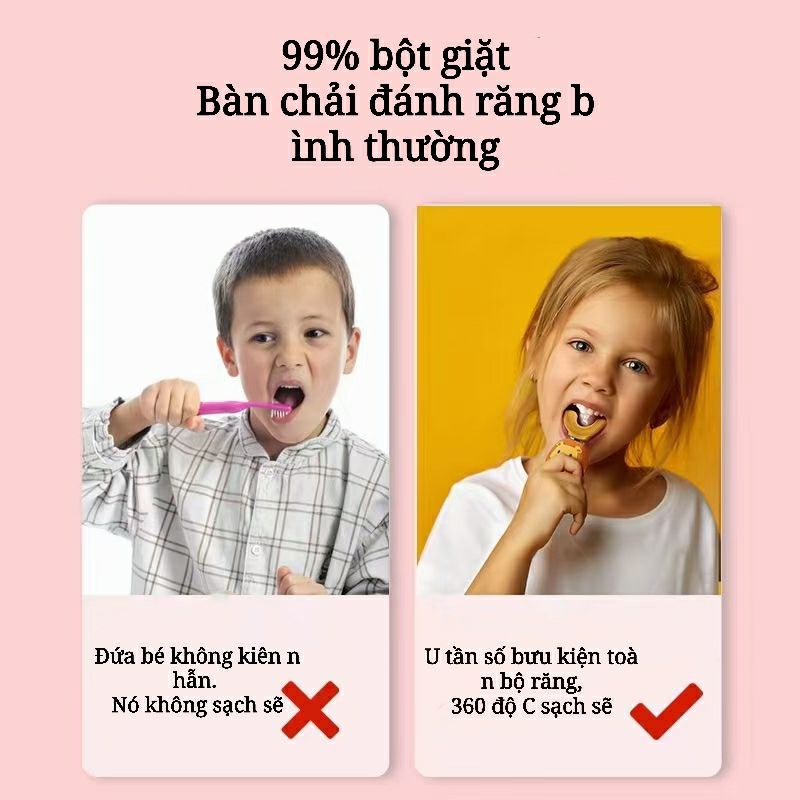 Ảnh Bàn chải đánh răng điện APIYOO C02 thiết kế hình chữ U có giọng nói có thể sạc lại 1