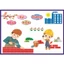 Góc nghệ thuật, góc học tập, góc xây dựng, góc chọn vai kích thước 60x90cm