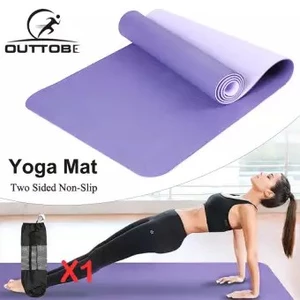 Thảm Yoga Outtobe Thảm Tập Thể Dục 6 Mm Thảm Tập Thể Dục Thân Thiện Với Môi Trường Tập Thể Dục-168-SPPL