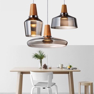 Nghệ Thuật Thẩm Mỹ Mặt Dây Chuyền Kính Đèn Giọt Đèn Trần Loft Đèn Treo Công Nghiệp Cho Cafe / Nhà Bếp Bar / Phòng Ăn