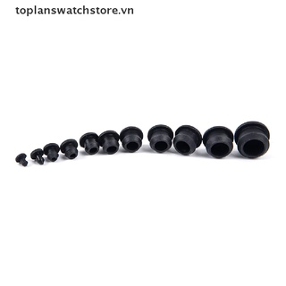 Set 10 Nút Chặn Lỗ Hổng 2.5-14mm Bằng Silicon Cao Su