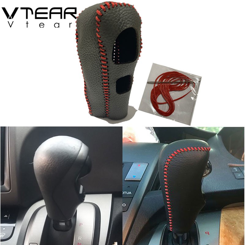 Dành cho xe Honda stream Da khâu tay Gear cover
