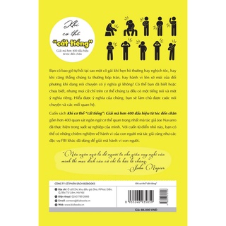 Sách - Khi cơ thể "cất tiếng" - Giải mã hơn 400 dấu hiệu từ tóc đến chân - Bizbooks