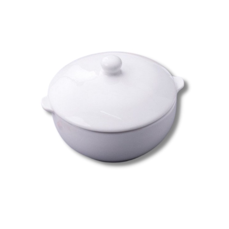 Thố sứ chưng tổ yến bằng sứ loại 1 ( 250ml ) - Yến Sào Phạm Gia