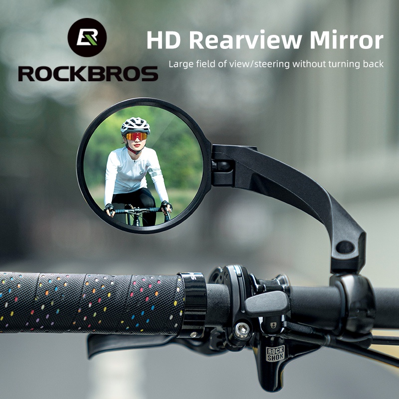 ROCKBROS Gương chiếu hậu xe đạp ROCKBROS - lồi 360° Điều chỉnh, Phụ kiện xe đạp đường trường MTB & xe đạp đường trường