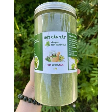 Bột cần tây sấy lạnh xanh mịn 500gr nguyên chất tốt cho sức khỏe