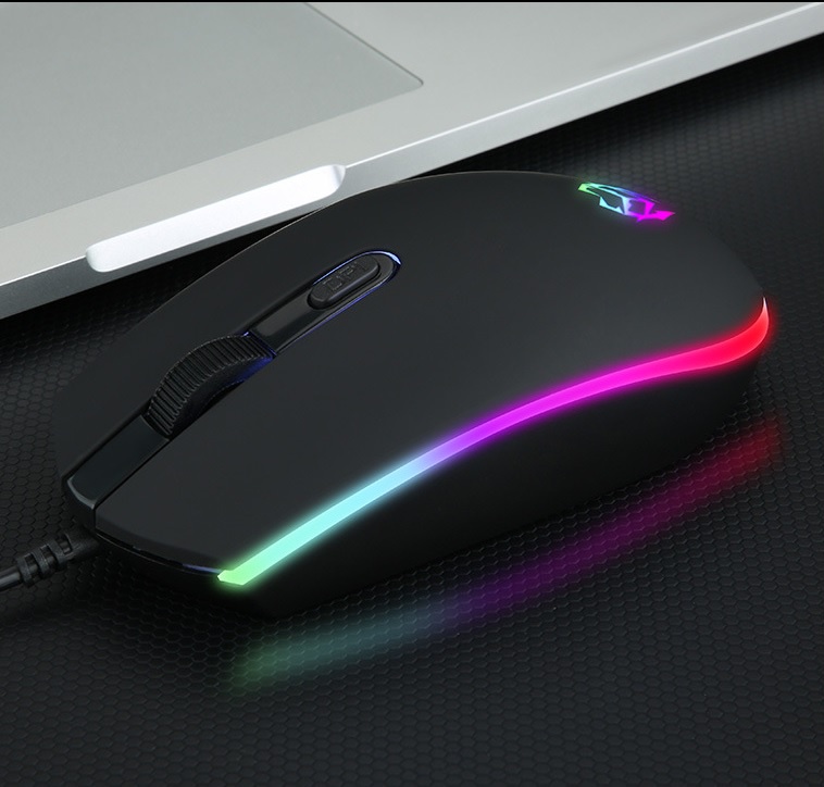 Mô tả Chuột máy tính chơi game ZTU Smart G17 có dây LED RGB DPI 3600 thiết kế công thái học phù hợp cả gaming và văn phòng - 3