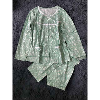 Bộ Sau Sinh Cho Mẹ Chất Thô Lụa Mềm Có Khóa Mở Ngực | Minizon Kids