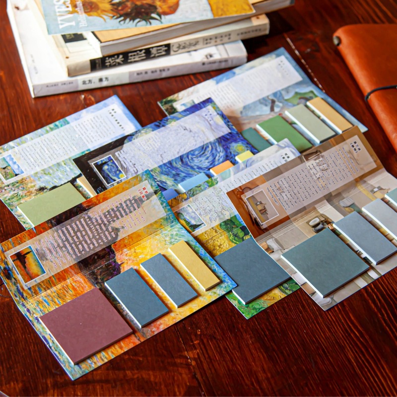 Giấy note ghi chú giấy nền vintage set 100 tờ DIY Crafts, Scrapbook, Journal, Diary, Planner, Wal Seal Ect HD66-K76.