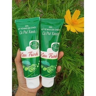 Gel kỳ tế bào da chết toàn thân hương Cafe xanh Kiều Trinh 120g
