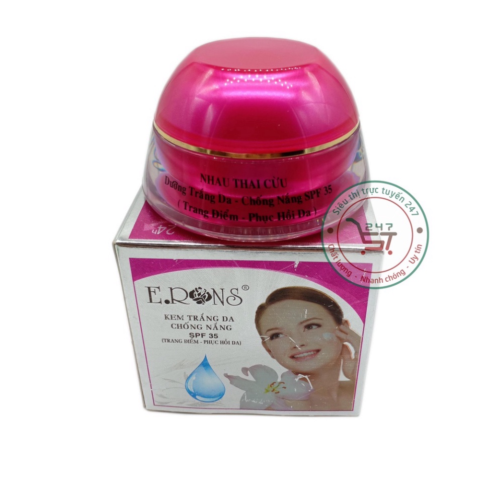 Kem dưỡng Trắng da mặt Chống nắng Giữ ẩm Ngừa lão hóa  ERons 17.2g (Hồng-Xám)