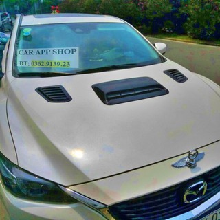 Ốp capo thể thao Mazda 6 Combo 2 món ốp capo giá rẻ