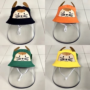 Nón tai bèo chống dịch cho bé trai 2-6 tuổi kèm kính bảo hộ tháo rời an toàn cho bé