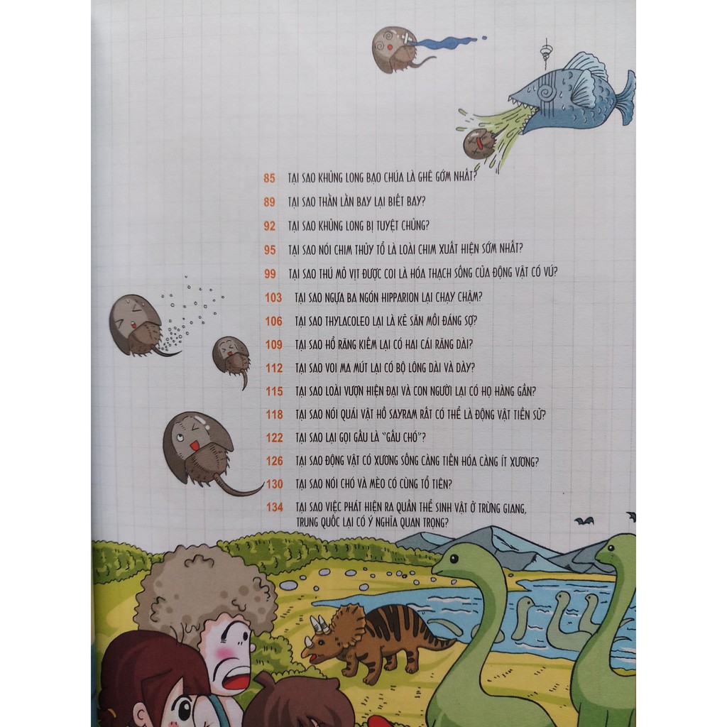 Ảnh Sách - 10 vạn câu hỏi vì sao ĐỘNG VẬT THỜI TIỀN SỬ 1