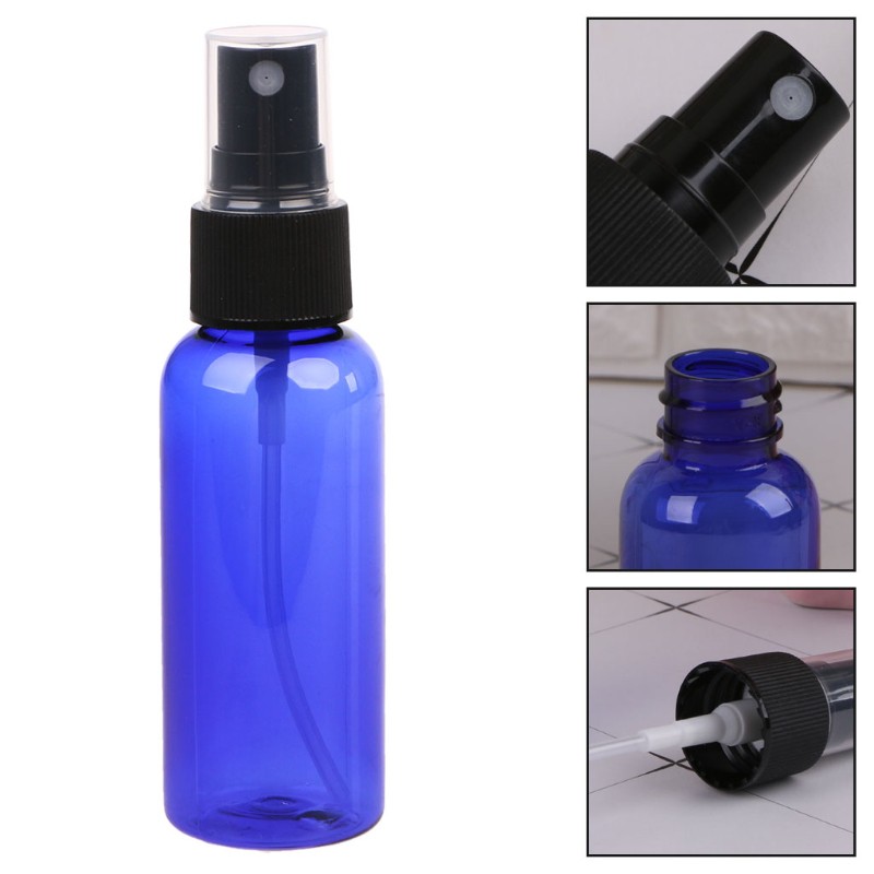 50ml Refillable Press Pump  Bottle Liquid Container  Atomizer Travel