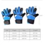 Găng tay thủ môn bóng đá DELMER Chuyên nghiệp 1 đôi Bảo vệ tay trẻ em Full Finger Trẻ em Bóng đá Glvoes