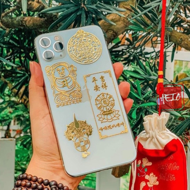 Miếng Dán Linh Phù Tài Lộc Hộ Thân (giao ngẫu nhiên)