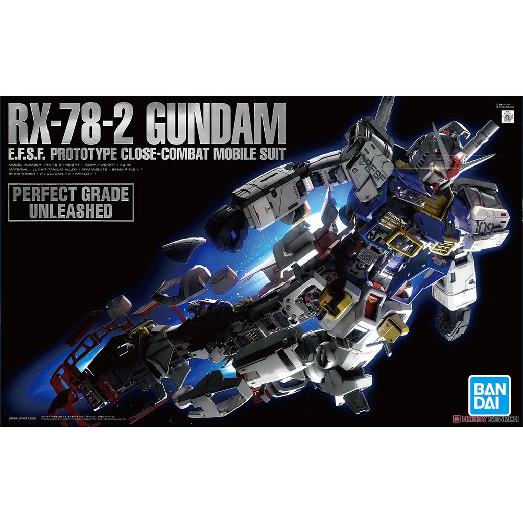 Mô hình lắp ráp PGU - Perfect Grade Unleashed RX-78-2 Gundam | Shopee ...