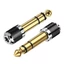 Ngôi Sao 6 35mm 1 4 Nam Đến 3 5mm 1 8 Nữ Stereo Tai Nghe Adapter Jack Cắm Cho Guitar Khuếch Đại Tai Nghe Adapter