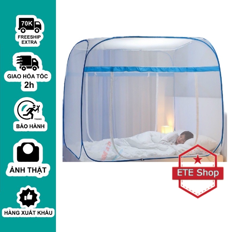 Mùng chụp tự bung, Mùng xếp gọn, Mùng bung, Mùng chụp xếp gọn, Mùng chụp, Mùng chống muỗi, đủ size