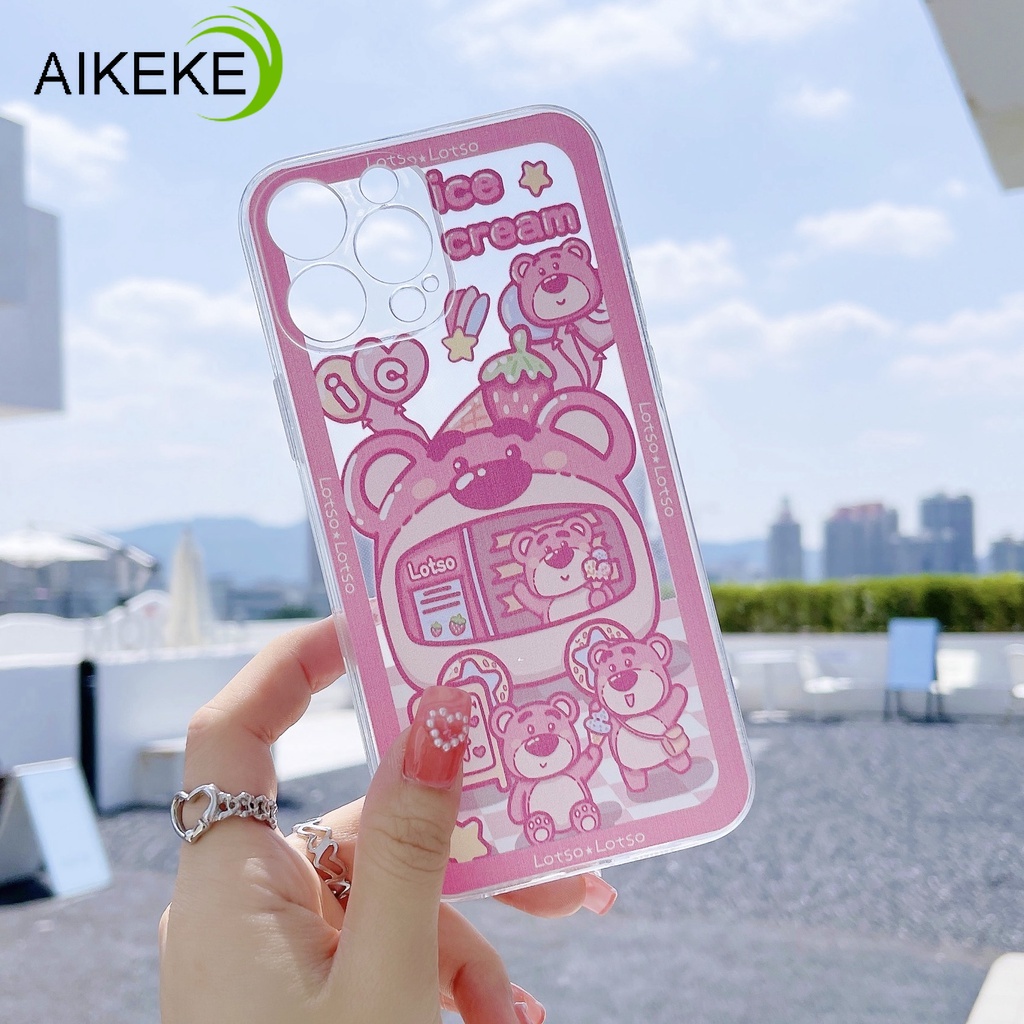 Ốp Điện Thoại TPU Mềm Trong Suốt Hình Gấu Cinnamoroll Cho Samsung Galaxy S22 S21 S20+ Ultra S10 FE Note 20 Ultra 10 Plus Lite 9 8 2020