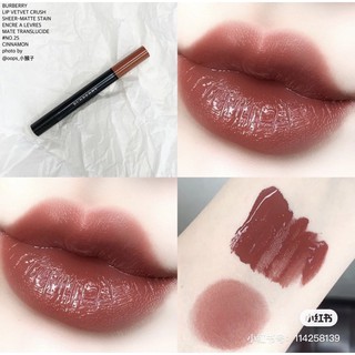 Son Burberry Lip Velvet Crush | Shopee Việt Nam