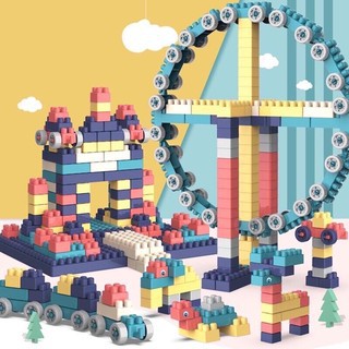 Đồ chơi lắp ghép Lego cho bé 520 chi tiết, đồ chơi ghép hình siêu trí tuệ sáng tạo của bé
