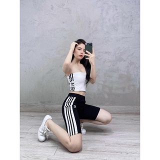 Quần Legging Đùi Gym [Short] Tights Big Outline Độc Đáo [ĐỒ TẬP GYM NỮ]