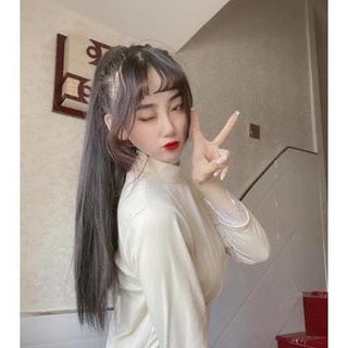 Tóc giả nữ ngoạm đuôi CAO CẤP. Tóc thẳng dài nữ tính HaminStore