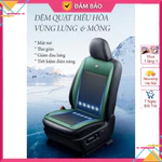 Lót Ghế Ô Tô Điều hòa Quạt điện – Bọc Ghế Ô Tô Chống Nóng – Áo Ghế Ô Tô Lót Liền Massage Lưng Chất Liệu Da Cao Cấp — ảnh 1