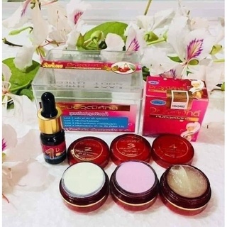 [HÀNG THÁI BAO CHECK] BỘ 5 KEM NAM CHUYEN SÂU THÁI LAN CHERRY ĐỎ