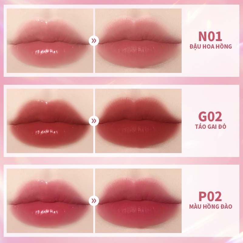 Ảnh Set 3 son kem lì KIMUSE kháng nước lâu trôi chuyên dụng 90g 1