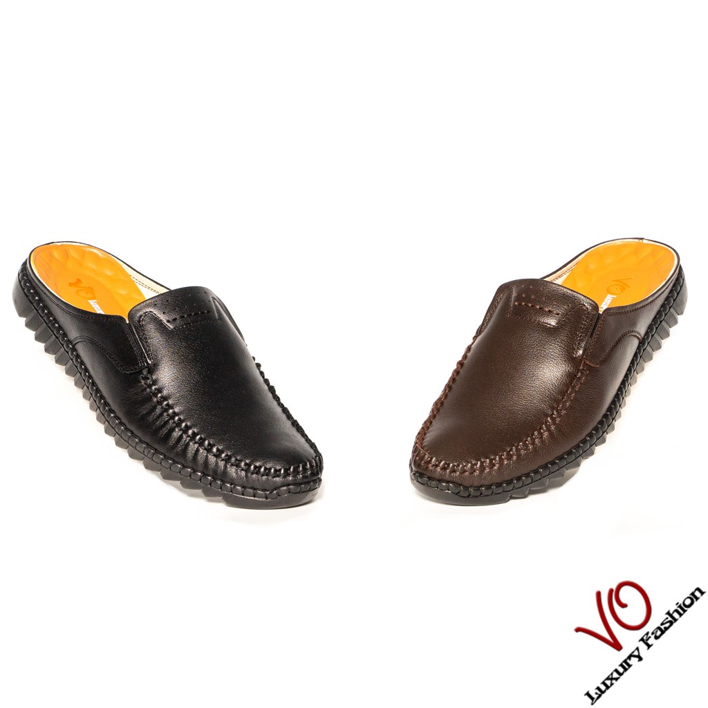 Ảnh Giày sabo da bò trẻ trung VO LUXURY FASHION 14 2