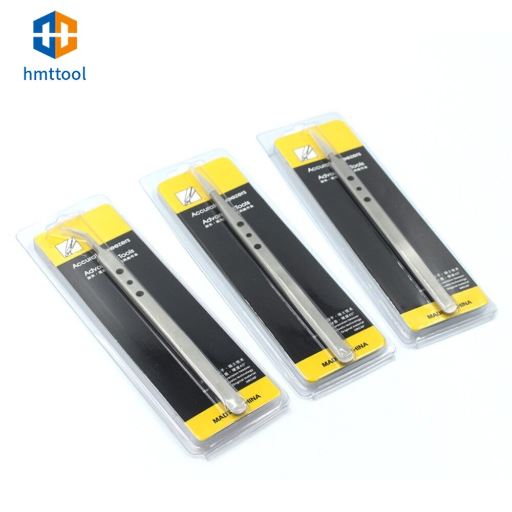 AAA-12S / 14S / 15S SFDER Bộ Nhíp Cứng Chính Xác Bằng Thép Không Gỉ Cho Điện Thoại Di Động Mainboard Dụng Cụ Sửa Chữa