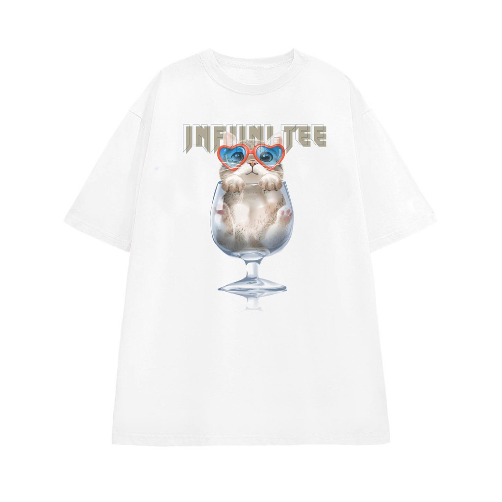 Áo thun INFINITEE Fni0858, Thun 100% Cotton - form rộng Unisex.18554598