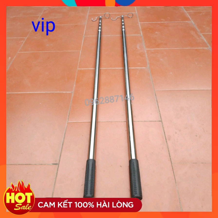 sào bẫy chim treo lồng chim inox nano tặng kèm móc | Shopee Việt Nam