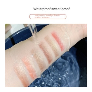 【ALIENBENSON】Thỏi Phấn Mắt Trang Điểm Màu nude Không Gây Chóng Mặt Tiện Dụng
