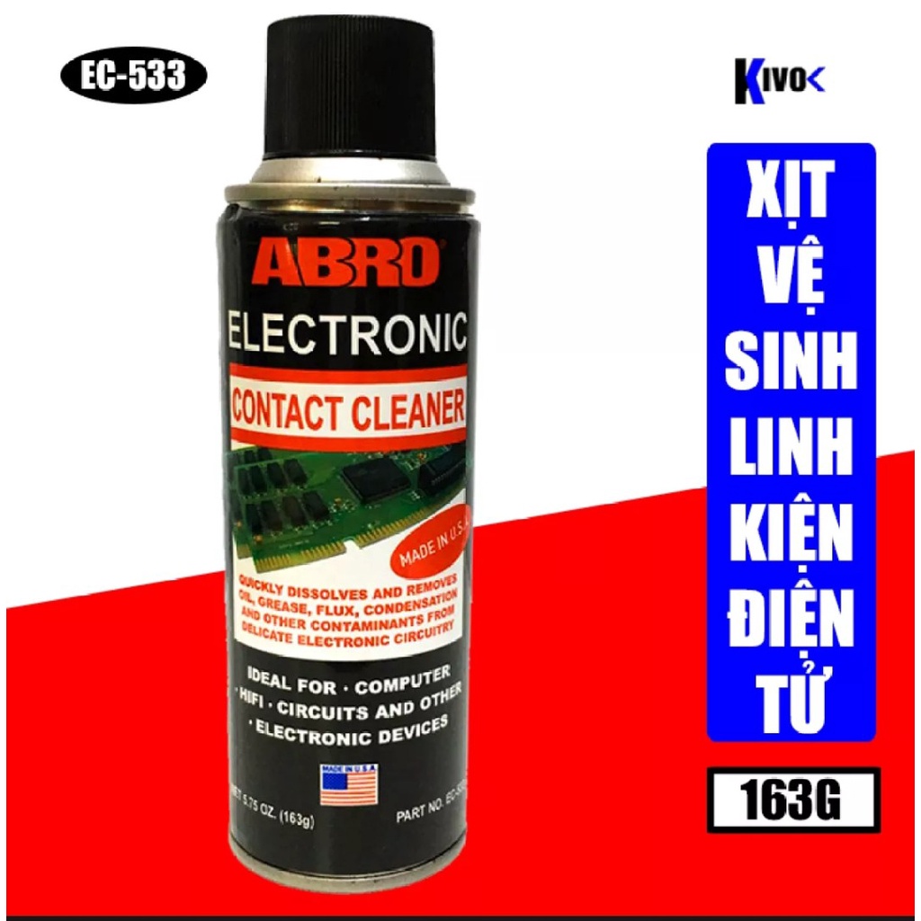 Electronic Contact Cleaner - ABRO