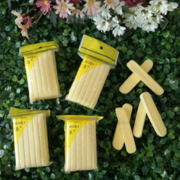 Bọt biển - Bông nở rửa mặt Chivey 12 miếng - Miếng mút rửa mặt dạng nén gói 12 miếng, hàng sẵn loại 1