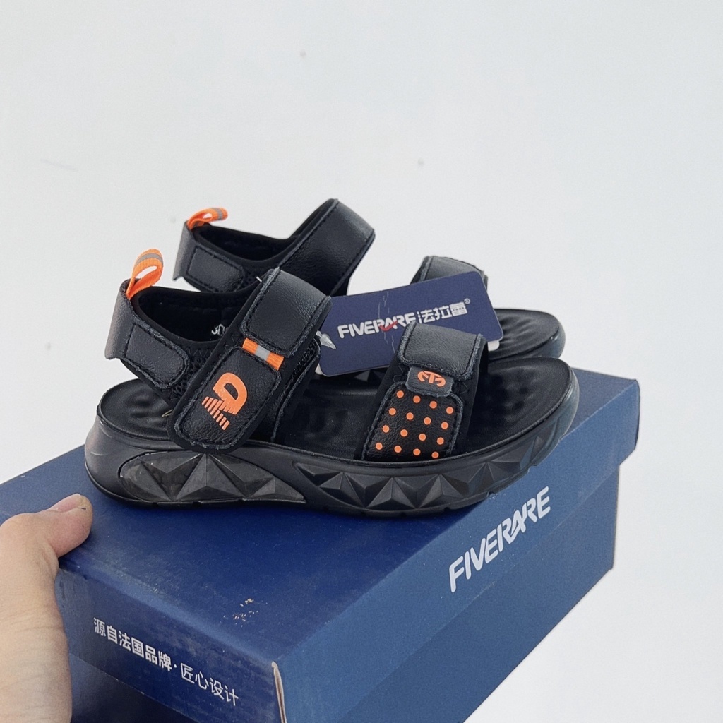 sandal bé trai dép quai hậu cho bé đi học đi chơi có size đại khâu đế nội địa siêu bền quai dán tùy chỉnh 6607