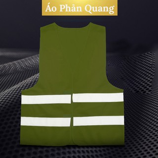 Áo Bảo Hộ Phản Quang Không Tay An Toàn Khi Giao Thông