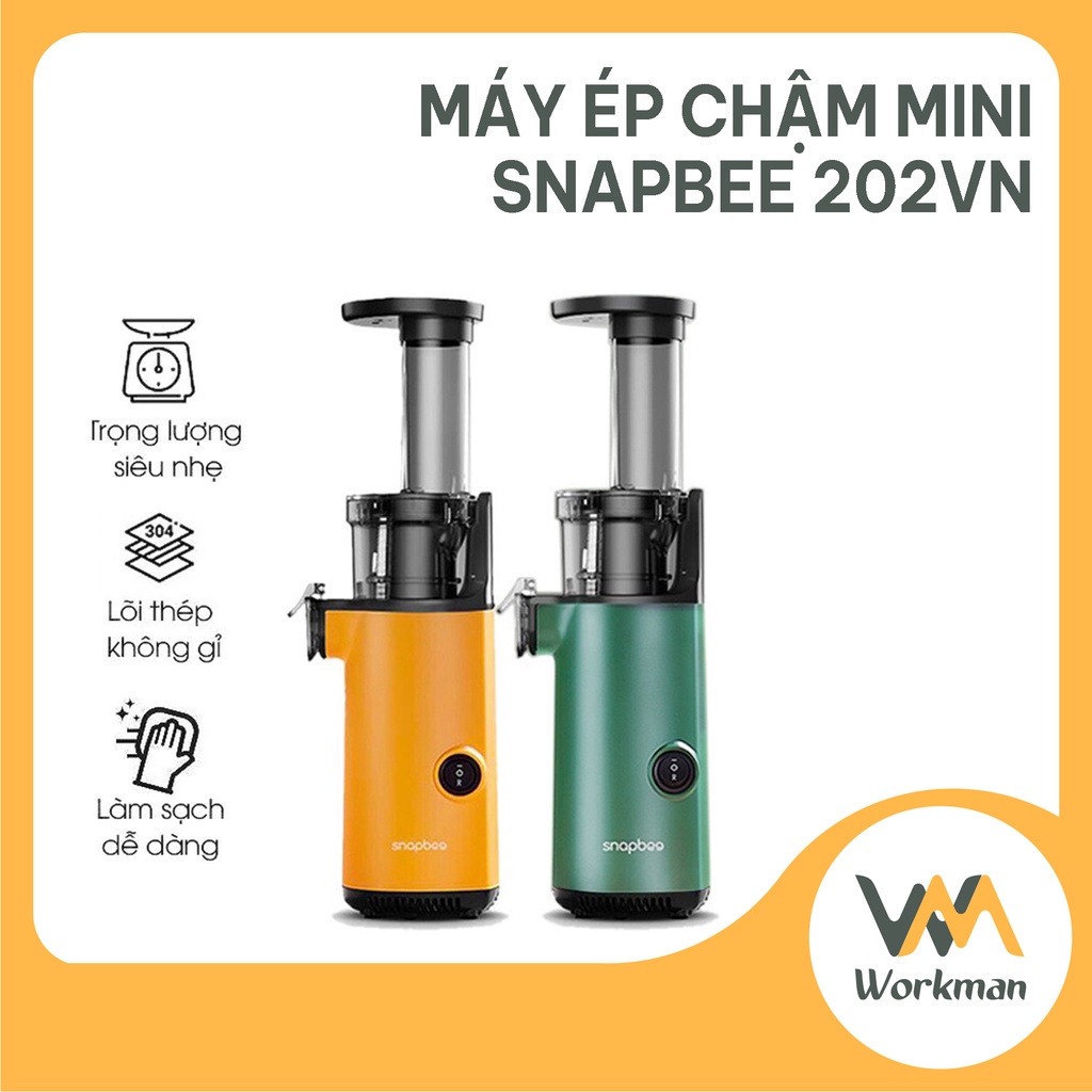 Máy Ép Chậm Mini Snapbee 202-VN, Máy Ép Trái Cây Snapbee | Shopee Việt Nam
