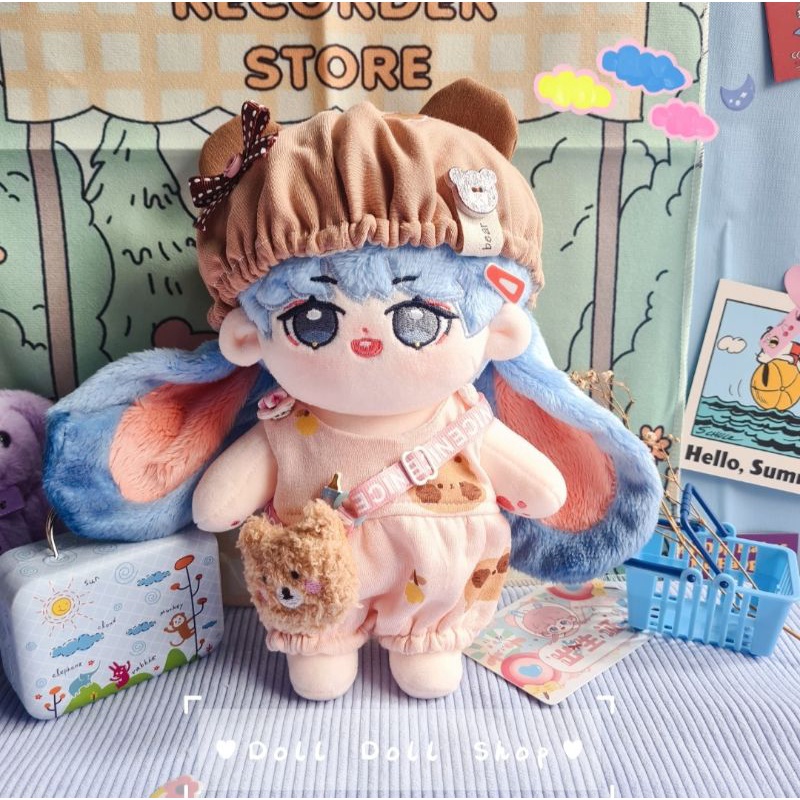 Outfit cho doll 20cm G u h ng baby Shopee Vi t Nam