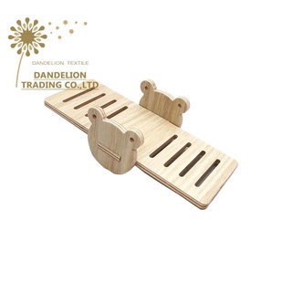 [DELION] Hamster Accessorie Swing Seesaw Tổ nhỏ Gỗ nguyên khối Nhà nhỏ Tổ ngủ Đồ chơi gấu lụa vàng