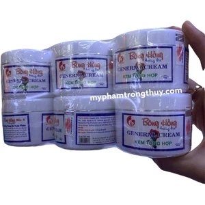 Kem bông Hồng Hoàng gia mix 4 dưỡng trắng da toàn thân