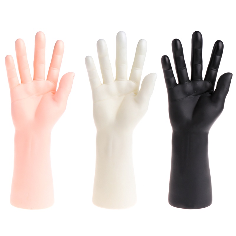 OXXGGKAO Nam Mannequin Tay Mô Hình Hiển Thị Găng Tay Trang Sức Mẫu Đứng Cho Trang Trí Nhà