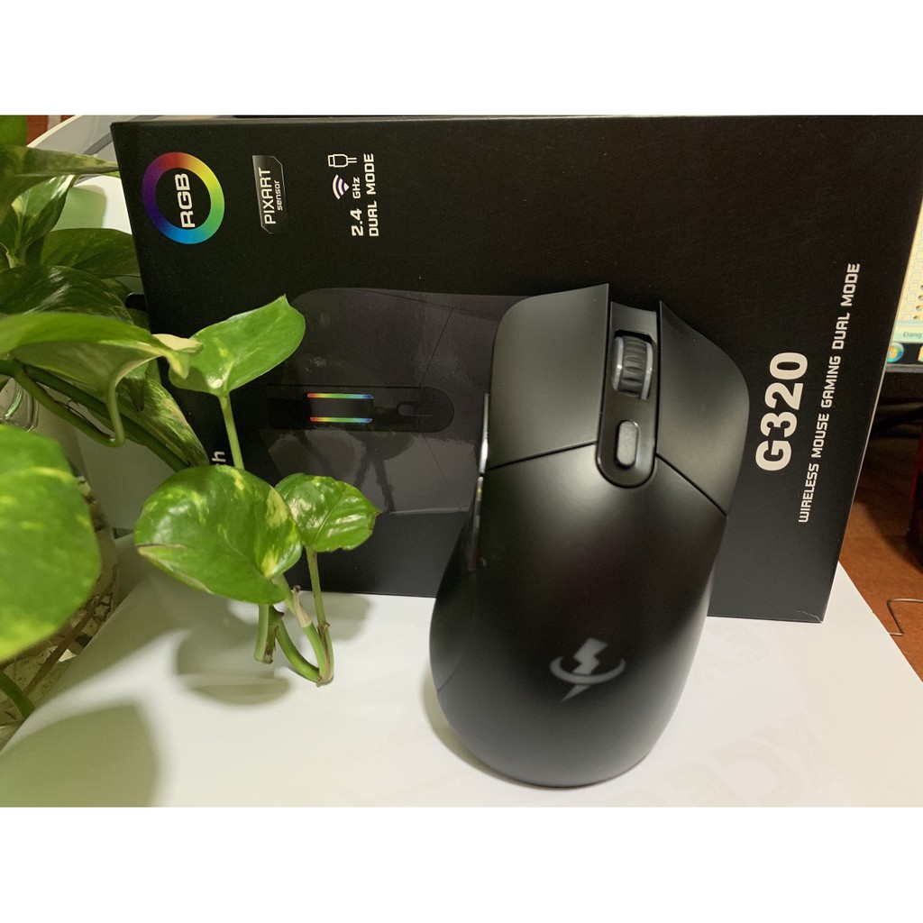 Chuột không dây SIMETECH G320 led RGB - 6 nút chức năng, pin sạc - Bảo ...