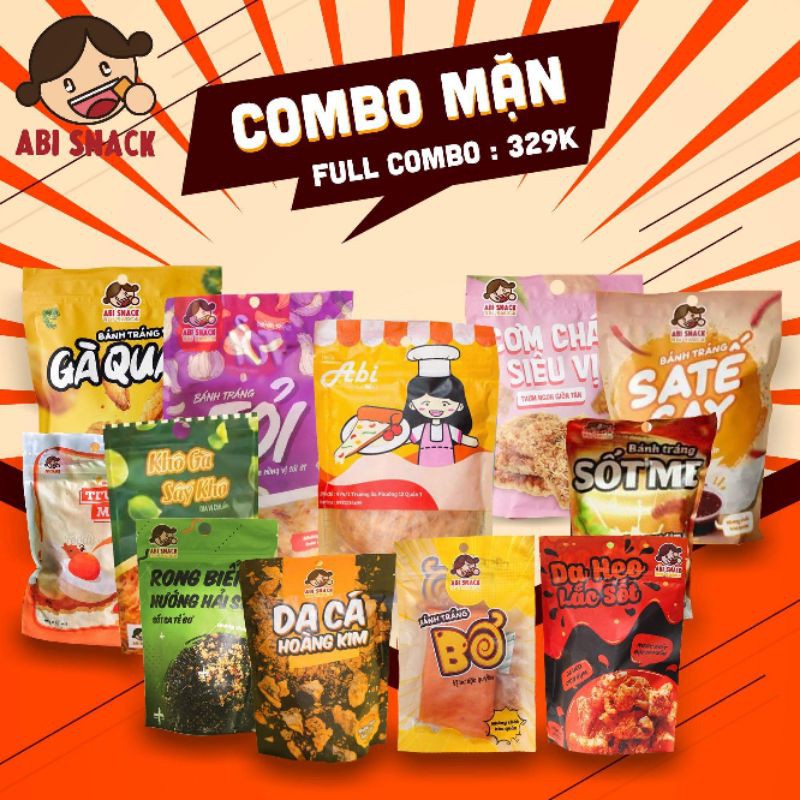 12 Loại Bánh Abi Snack | Shopee Việt Nam