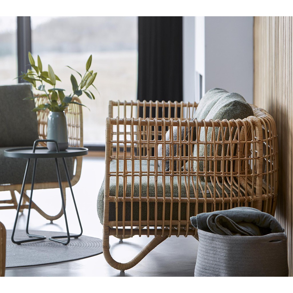 Sofa mây nữ hoàng CAO CẤP - Trang trí phòng khách, homestay, khách sạn HOME MÂY